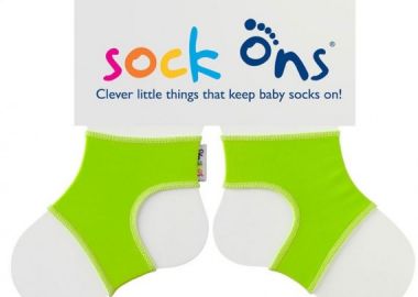 Ζεύγος Σταθεροποιητές Καλτσών 6-12 Μηνών Λαχανί Sock Ons SOL-GREEN - Sock ons - 