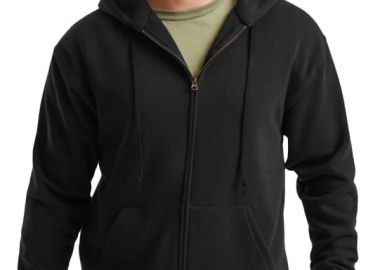 Zip Hoodie Φούτερ 62-034-0 Fruit of the Loom Black - Fruit of the Loom - 