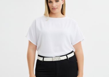 Ζώνη δερμάτινη double face με mat αγκράφα - MAT FASHION - 