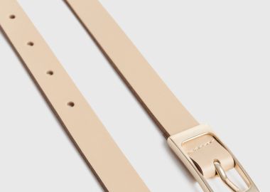 Ζώνη δερμάτινη με αγκράφα - 5206179119542 -  - 