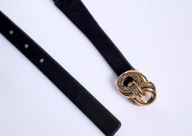 Ζώνη ελαστική με λούρεξ -  - 