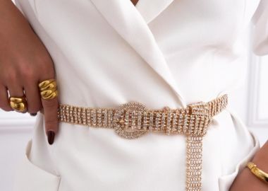 ΖΩΝΗ ΜΕ ΣΤΡΑΣ - CELESTE - sense-shop - 