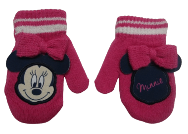 ©DISNEY ΒΡΕΦΙΚΑ ΓΑΝΤΙΑ MINNIE 1035 - φούξια ΦΟΥΞΙΑ - OEM - 