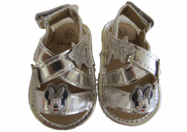 ©DISNEY ΒΡΕΦΙΚΑ ΠΕΔΙΛΑ ΑΓΚΑΛΙΑΣ MINNIE 1244 - ασημί 16 ΑΣΗΜΙ - OEM - 