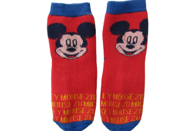 ©DISNEY ΒΡΕΦΙΚΕΣ ΠΑΙΔΙΚΕΣ ΚΑΛΤΣΕΣ MICKEY 1290 – κόκκινο 29-31 ΚΟΚΚΙΝΟ - OEM - 