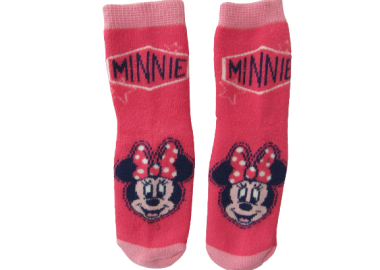 ©DISNEY ΒΡΕΦΙΚΕΣ ΠΑΙΔΙΚΕΣ ΚΑΛΤΣΕΣ MINNIE 1292 – φούξια 20-22 ΦΟΥΞΙΑ - OEM - 
