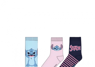 ©DISNEY ΠΑΙΔΙΚΕΣ ΚΑΛΤΣΕΣ LILO AND STITCH 1884 - ροζ 23-26 ΜΠΛΕ - ©DISNEY - 