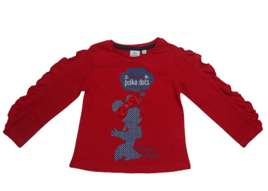 ©DISNEY ΠΑΙΔΙΚΗ ΜΠΛΟΥΖΑ MINNIE 1526 - κόκκινη ΚΟΚΚΙΝΟ - OEM - 