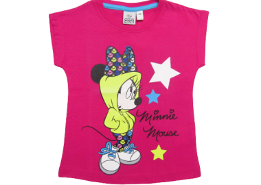 ©DISNEY ΠΑΙΔΙΚΟ T-SHIRT MINNIE 0442 - φούξια ΦΟΥΞΙΑ - OEM - 