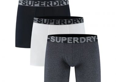 ​SUPERDRY Ανδρικά Εσώρουχα M3110476A-6PD Σκούρο Γκρί - Superdry - 